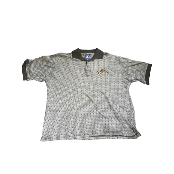 **rare** Vintage starter Hamilton Tiger Cats nfl embroidered polo - Picture 4 of 6